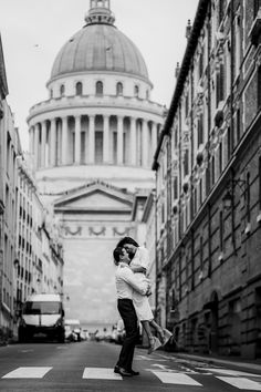 Black and white photo of the couple taken on the streets of Paris Streets Of Paris, Romantic Moments, Perfect Love, Paris Street, Long Distance Relationship, Engagement Photoshoot, So Much Love