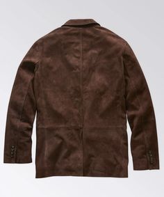 Phipps Suede Blazer - OOBE BRAND Suede Blazer, Great Coat, Brooklyn New York, Blazer Buttons, Upper Body, Brown Color, Interior And Exterior, Investment, Brooklyn