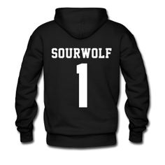 lol "don't be such a sourwolf " "SOURWOLF 1" - Hoodie (XL Logo, NBL) | TEEN WOLF Merchandise (All purely FAN MADE :) Teen Wolf Fashion, Teen Wolf Outfits, Geeky Clothes, Teen Wolf Memes, Oversized Hoodies