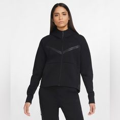 Nike Hoodie Xs Nike Windrunner Nike Full Zip Hoodie Women’s Xs Nike Black Hoodie Nike Sportswear Tech Windrunner Nwot #Nike #Nikehoodie Nike Tech Fleece Hoodie, Nike Windrunner, Tech Fleece Hoodie, Nike Sportswear Tech Fleece, Fleece Hoodie Women, Sport Nike, Baby Nike, Tops Nike, Nike Tech Fleece