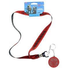 Show your love for The God of War video game with this lanyard. This Celtic design red lanyard has a metal clasp with a rubber charm that doubles as a keychain! Gift to yourself or the God of War fan in your life! This is an officially licensed God of War product. Red Lanyards With Key Leash For Gifts, Red Lanyard With Key Leash As Gift, Cardboard Storage, Dynasty Warriors, Puzzle Shop, Metal Bottles, New Gods, Celtic Designs, Fleece Throw