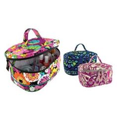 Swoozies | Online Catalog Portable Cosmetic Bag For Shopping, Portable Multicolor Travel Cosmetic Bag, Multicolor Portable Travel Cosmetic Bag, Multicolor Portable Cosmetic Bag For Travel, Multicolor Functional Cosmetic Bag For Everyday, Functional Multicolor Cosmetic Bag For Everyday Use, Multicolor Large Capacity Bags For Storage, Everyday Multicolor Large Capacity Cosmetic Bag, Vera Bradley Patterns