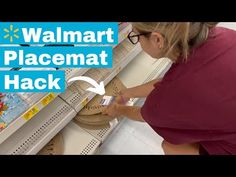 the walmart placemat hack is great for those shoppers who don't know what to do