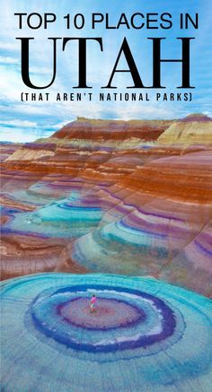 the cover of top 10 places in utah that aren't national parks, including painted hills