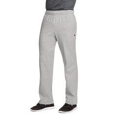 These men's Champion athletic pants feature a logo applique. These men's Champion athletic pants feature a logo applique. Drawstring elastic waistband 2-pocketFABRIC & CARE Cotton Jersey Machine wash Imported Color: Dark Grey. Gender: male. Age Group: adult. Pattern: Solid. Jersey Pants, Athletic Pants, Bottom Clothes, A Logo, Mens Bottom, Bottoms Pants, Fabric Care, Product Features, Dark Grey