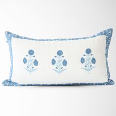 TajikHome  Cotton Pillow Cover | Wayfair Registry Inspiration, Costal Bedroom, Mughal Flower, Costal Granddaughter, Tinned Fish, Personalized Wall Decor, Reusable Paper Towels, Blue Floral Design, Coconut Wax Candles