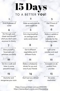 15 Days to a Better You! 200 Days Challenge, How To Become Best Version Of Yourself, How To Become Aesthetic, Become The Best Version Of Yourself, Becoming The Best Version Of Yourself, How To Become The Best Version Of Myself, How To Become Beautiful, 15 Day Challenge, Better Version Of Yourself