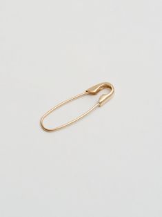 Safety Pin Earring – Loren Stewart Safety Pin Earring, Safety Pin Earrings, Sell Gold, The 80s, Safety Pin, 14kt Gold, Or Rose, Gold Earrings, Gold Bracelet