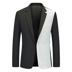 Product Description * Item:Men Formal Work Blazer Jacket Business Casual One Button Slim Fit Suit Coat Tops * Condition: 100% Brand New * Color:red.black.white * Size:AsianS-3XL * Package:1pc Coats (without any accessories ）    Please note: 1.Please allow a little error due to manual measurement. 2.The color maybe a little difference because of the light,screen reflection etc. 3.If you are not sure what size to choose, you can tell us your height and weight, we will recommend the right size for Blazer Plus Size, Work Blazer, Business Casual Work, Suit Coat, Men Formal, Slim Fit Suit, Business Suit, Casual Blazer, Suits Coats