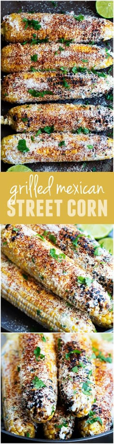 grilled mexican street corn is an easy and delicious side dish that's ready in under 30 minutes