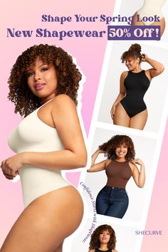 ☁️Wardrobe must-have | Versatile, cozy and effortlessly chic. 🌸 Size: S ~ 3XL 🌸Color: Black, Brown, Beige 🔍 Search ： SheCurve® Crew Neck Sleeveless Sculpting Bodysuit Shapewear 💐casual look, fashion outfits, work outfit , daily outfit , date night outfit , date outfit , casual look , simple style , neutral outfit , outfit ideas for you , neutral colors #shecurve #viralbodysuit #howtostyle #shapewear #bodysuitstyle #ootd #styling #tiktok #fyp #outfitsinspiration #fashionoutfits Shaping Shapewear Bodysuit For Workout, Smoothing Shapewear Bodysuit For Workout, Workout Smoothing Shapewear Bodysuit, Workout Bodysuit With Seamless Shaping, High Stretch Smoothing Sleeveless Shapewear, Shaping Seamless Bodysuit For Workout, Sleeveless High Stretch Smoothing Shapewear, Shaping Bodysuit For Workout With Seamless Construction, High Stretch Seamless Bodysuit Shapewear