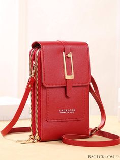 BagForLove - Stylish & Practical Transparent Touch Screen Mobile Phone Messenger Bag Product Description Closure Type Zipper Color Red Pattern Type Plain Material PU Size Chart INCH CM Bag Height Bag Length Bag Width Strap Length 4.3 inch 7.1 inch 2 inch 43.3 inch Bag Height Bag Length Bag Width Strap Length 11 cm 18 cm 5 cm 110 cm Details Pictures Similar Products h2 { text-align: center; } /* æ¢è¡ */ li{ white-space: normal; word-break: break-all; word-wrap: break-word; } .red-box { width: 100%; display: flex; flex-direction: row; flex-wrap: wrap; justify-content: center; } .red-box > div { width: 190px; height: 250px; margin: 10px; } .red-box > div > a > img { width: 190px; height: 250px; } .size-box { width: 100%; margin: auto; white-space: nowrap; } .table { border-collapse: collaps Cell Phone Purse, Inch Bag, Word Wrap, Mobile Phone Bag, Handbag Straps, Kids Halloween, Phone Wallet, In The Bag, Green Bag