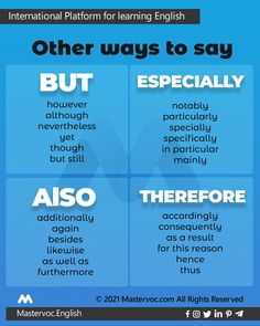 #english #blue #learnenglish Another Word For Because, Instead Of Saying This Say This, Email Etiquette, Business Writing Skills, Writing Expressions, Advance English, Improve Writing Skills, English Phrases Sentences, English Word Book