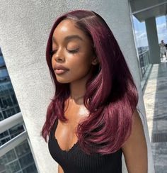 #marsai #blackish Marsai Martin, Dyed Hair Inspiration, Protective Hairstyles Braids, Natural Hair Styles Easy, Lavender Buds, Mia 3, Blow Out, Natural Hair Braids, Creative Hairstyles