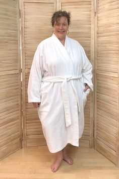 Classic Bathrobe - plus and extended sizes in natural fiber fabrics – Love Your Peaches Clothing Co. Clothing Co, Terry Cloth, Roll Up, Peaches, Natural Fibers, Love Your, Medium Weight, You Choose, Self Care