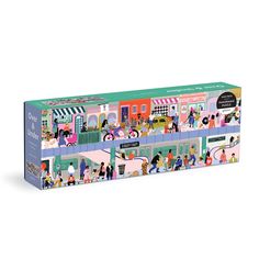 PRICES MAY VARY. 1,000-PIECE PUZZLE – A fun challenge, the Over & Under 1000-Piece Panoramic Puzzle from Galison features a bold and brightly illustrated snapshot of city life, above ground and underground. STUNNING DETAILS – This landscape puzzle features a colorful illustration of life in downtown Manhattan. The perfect family time activity! HIGHEST QUALITY MATERIALS – Galison uses continuous quality control checks during production to ensure there is virtually no puzzle dust. EASY HANDLING – Family Time Activities, Slime Galaxy, Autumn Puzzle, 300 Piece Puzzles, Halloween Parade, Family Puzzles, Colorful Illustration, Time Activities, Puzzle Box