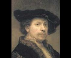 a painting of a man wearing a black hat and fur lined over his shoulders, looking off to the side