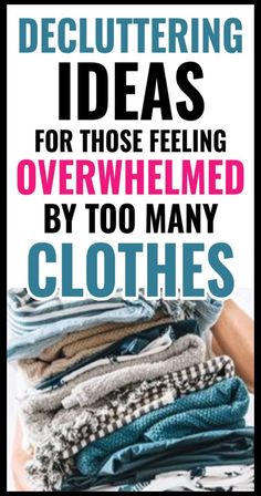 How To Organize Piles Of Clothes, Jeans Storage Ideas Organizing, How To Downsize Your Closet, Cleaning Out Closet Tips, Storing Winter Clothes Ideas, How To Declutter Clothes, Organizing Ideas For Clothes, How To Organize Clothes