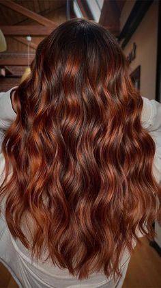 Hair Colour For Fair Skin Tone, Winter Red Hair Color, Spring Hair Color Ideas For Brunettes, Fair Skin Hair Color Ideas, Fun Hair Color Ideas For Brunettes, Copper Balayage Hair, Hair Color Ideas Copper, Autumnal Hair, Winter Balayage