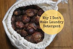 a bag filled with nuts sitting on top of a wooden table