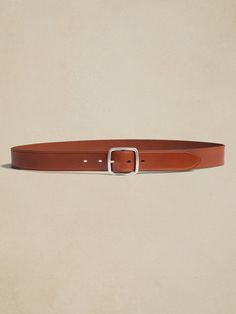 Men's Belts | Banana Republic Men's Belts, Brown Belt, Bottom Clothes, Tailored Trousers, Chinos Pants, Mens Belts, Leather Working, Leather Belt, Cognac