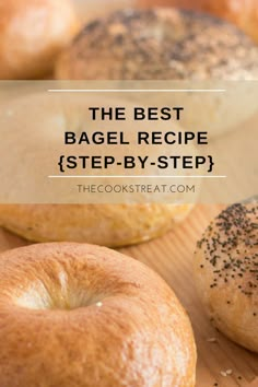 the best bagel recipe step by step