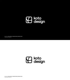 the logo for koto design