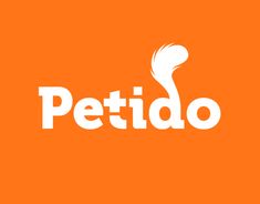 the logo for petidoo, an italian restaurant that serves dogs and their owners