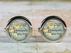 image 0 Nc Map, Kansas Map, Alumni Gifts, Ohio Map, College Student Gifts, College Gifts, Map Gifts, Student Gift, Cufflinks Wedding