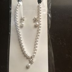 Brand New And Great Quality White Dangle Jewelry Sets For Formal Occasions, Cream Pearl Multi-strand Necklace, Sodalite Necklace, Beaded Bib Necklace, Multi Chain Necklace, Statement Collar Necklace, Hand Knotted Necklace, Murano Glass Necklaces, Orange Necklace