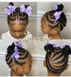 Kiddie Braids, S Braids, November Love, Toddler Braids