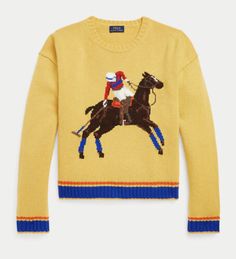 ad eBay - Find many great new & used options and get the best deals for 777 NWT Polo Ralph Lauren Intarsia Horse Equestrian Camel Hair Wool Sweater $400 at the best online prices at eBay! Free shipping for many products! Ralph Lauren Black Label, Horse Equestrian, Swimwear Dress, Ralph Lauren Purple Label, Shoes With Jeans, Suits Coats, Sweater Pants, Wool Sweater, Wool Sweaters