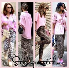 Leopard Skirt Outfit, Casual Work Wear, Print Pants, Diva Fashion, Fall Fashion Outfits, Daily Outfits