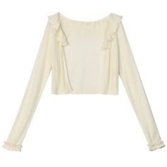 The price is for a cardigan only, others are not included. Garment Size Size S M L Full Length 38 39 40 Bust 87 91 95 Sleeve Length 60.5 61.5 62.5 Shoulders 33 34 35 Casual Long Sleeve Ruffle Cardigan, White Ruffled Cardigan For Fall, White Casual Ruffled Cardigan, Casual White Ruffled Cardigan, White Casual Cardigan With Ruffles, Cream Ruffled Cardigan For Fall, Reasons To Smile, Kawaii Fashion, Alternative Fashion