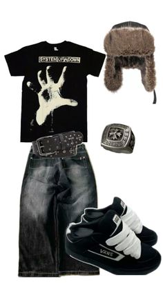 Outfit Ideas Shirt, Shirt Outfit Ideas, Shirt Design Ideas, Look Grunge, Outfits For Men