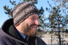 This is a PDF crochet pattern for a simple beanie with great looking texture in 7 sizes. Looks great with variegated yarn! Crochet Mens Hat, Crochet Hat For Beginners, Beanie Crochet Pattern, Crochet Men, Headband Men, Dream Weaver, Men's Beanies, Beanie Crochet, Crochet Hats Free Pattern