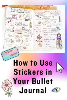 How to Use Stickers in Your Bullet Journal (and where to buy them) Bullet journals are all the range at the minute and have taken the planner world by storm. So how can you get a pretty layout if you really aren't that great at drawing the bujo style layouts yourself? With bujo stickers of course. #bulletjournalstickers Bujo Stickers, Bullet Journal For Beginners, Goal Journal, Bullet Journal How To Start A, Bullet Journal Tracker, Bullet Journal Hacks, Planner Set, Bullet Journal Themes, Journal Themes