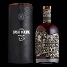 Don Papa Rum, Edible Essential Oils, Organic Sweets, Bacardi Rum, Luxury Stationery, Scotch Whiskey, Beer Gifts, Macallan Whiskey Bottle, Branding Inspiration