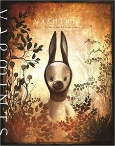 a book with an image of a rabbit in the middle of it's cover