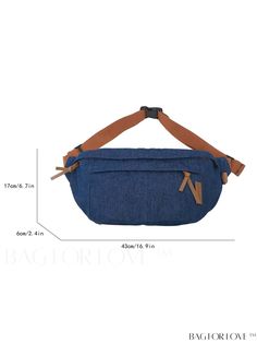 BagForLove - Chic Vintage Blue Womens Chest Bag - Simple & Stylish Product Description Color Navy Blue Magnetic No Bag Size Oversized Strap Type Adjustable Pattern Type Plain Closure Type Zipper Type Sling Bag Style Fashionable Composition 100% Rayon Material Fabric Size Chart INCH CM Strap Length Bag Height Bag Width Bag Length 39.4 inch 6.7 inch 2.4 inch 16.9 inch Strap Length Bag Height Bag Width Bag Length 100 cm 17 cm 6 cm 43 cm Details Pictures Similar Products h2 { text-align: center; } /* æ¢è¡ */ li{ white-space: normal; word-break: break-all; word-wrap: break-word; } .red-box { width: 100%; display: flex; flex-direction: row; flex-wrap: wrap; justify-content: center; } .red-box > div { width: 190px; height: 250px; margin: 10px; } .red-box > div > a > img { width: 190px; height: Rectangular Denim Blue Bag For On-the-go, Denim Blue Shoulder Bag For Travel, Blue Large Capacity Casual Satchel, Casual Blue Canvas Bag For On-the-go, Casual Blue Satchel With Large Capacity, Casual Blue Large Capacity Satchel, Casual Large Capacity Blue Satchel, Blue Casual Satchel, Casual Blue Canvas Bag With Adjustable Strap