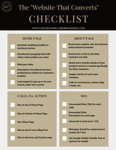 the website that covers checklist