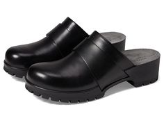 ECCO Comfort Clog - Women's Shoes : Black : Style your outfit with elegance while feeling comfortable wearing the ECCO Comfort Clog. Leather upper. Leather lining and insole. Slip-on style. Moc toe silhouette. Slight heel. Synthetic outsole. Made in Portugal. Weight of footwear is based on a single item, not a pair. Measurements: Heel Height: 2 in Weight: 14.5 oz Platform Height: 3 4 in Product measurements were taken using size EU 40 (US Women's 9-9.5), width M. Please note that measurements ma Modern Black Slip-on Clogs, Black Low-top Clogs With Rubber Sole, Cheap Non-slip Black Clogs, Style Your Outfit, Black Slip-on Clogs With Reinforced Heel, Black Slip-on Clogs With Ortholite Insole, Black Shoes Women, Womens Clogs, Up Shoes