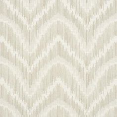 a beige and white wallpaper with wavy lines