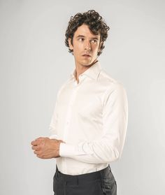 Cotton shirt with a French collarLARUSMIANI's cotton shirt offers unparalleled comfort and fit. The French collar and mother-of-pearl buttons make this garment special and elegant. collarSeventeen handcrafted stepsLily-stitched mother-of-pearl buttonsRemovable staysMade in Italy100% cottonWash separately and inside out at 30 degreesDo not use bleachDo not tumble dryIron with a warm iron Luxury Slim Fit Long Sleeve Dress Shirt, Luxury Business Tops With Fold Down Collar, Elegant Semi-formal Shirt With Concealed Placket, Luxury Business Tops With Collar, Luxury Business Top With Fold Down Collar, Luxury Fitted Dress Shirt With Button Closure, Luxury Formal Tops With Lapel Collar, Luxury Formal Top With Lapel Collar, Luxury Shirt With Concealed Placket And Collar