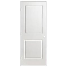 a white door on a white background