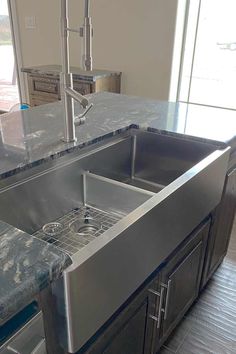 Create Good Sink's Farmhouse Style Sink Stainless Steel Sink Apron, Large Double Sink Kitchen, Big Kitchen Sink Stainless Steel, Deep Sinks Kitchen, Deep Stainless Steel Kitchen Sink, Xl Kitchen Sink, Large Stainless Steel Kitchen Sink, Commercial Sink In Home Kitchen, Dual Kitchen Sink