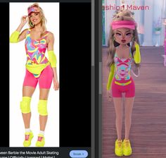 Barbie Barbie Cute Outfits, Dti Barbie Outfit Theme, Dti Outfit Idea Barbie, Barbie Dress To Impress Outfit, Barbie And Raquelle Dress To Impress, Barbie Princess Charm School Outfit Dress To Impress, Roblox Dti Outfits Barbie, Barbie Dress To Impress, Fitness Barbie