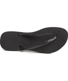 RESTOCKED- BESTSELLER! A classic all-rubber flip-flop features an updated slim strap and a more feminine footbed. Size Info If between sizes, order next size up. Sized according to Brazilian sizes. 35=35/36 (US 5-6), 37=37/38 (US 7-8), 39=39/40 (US 9-10), 41=41/42 (US 11-12), Women's US sizes. Shoe packaging reflects Women’s US , Brazilian & EUR sizing. Details & Care A classic all-rubber flip-flop features an updated slim strap and a more feminine footbed. Rubber. By Havaianas; made in Brazil. Shoe Packaging, Rubber Flip Flops, Beach Ready, Flip Flop, Best Sellers, Flip Flops, Nordstrom, Packaging, Sandals