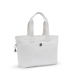 The perfect travel or work tote bag with extra interior padding for your laptop and/or tablet. Fit your wallet, keys, and organizational pouches inside for the ideal commuter tote! White Tote Laptop Bag For Daily Use, White Rectangular Laptop Bag For Everyday Use, White Tote Laptop Bag For Everyday Use, White Travel Laptop Tote Bag, White Laptop Tote Bag For Travel, White Everyday Shoulder Laptop Bag, Everyday White Shoulder Laptop Bag, White Everyday Laptop Tote Bag, Laptop Tote Bag