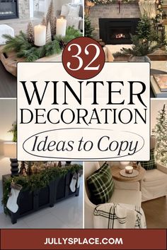 winter decor ideas, winter decorations, winter decor, winter living room decor ideas Winter Mantel Decorating Ideas, Winter Decor Ideas, Mantel Decorating Ideas, Winter Mantels, Make Your Home Cozy, Cozy Up Your Home, Comfy Vibes, Mantel Decorating, Places To Be